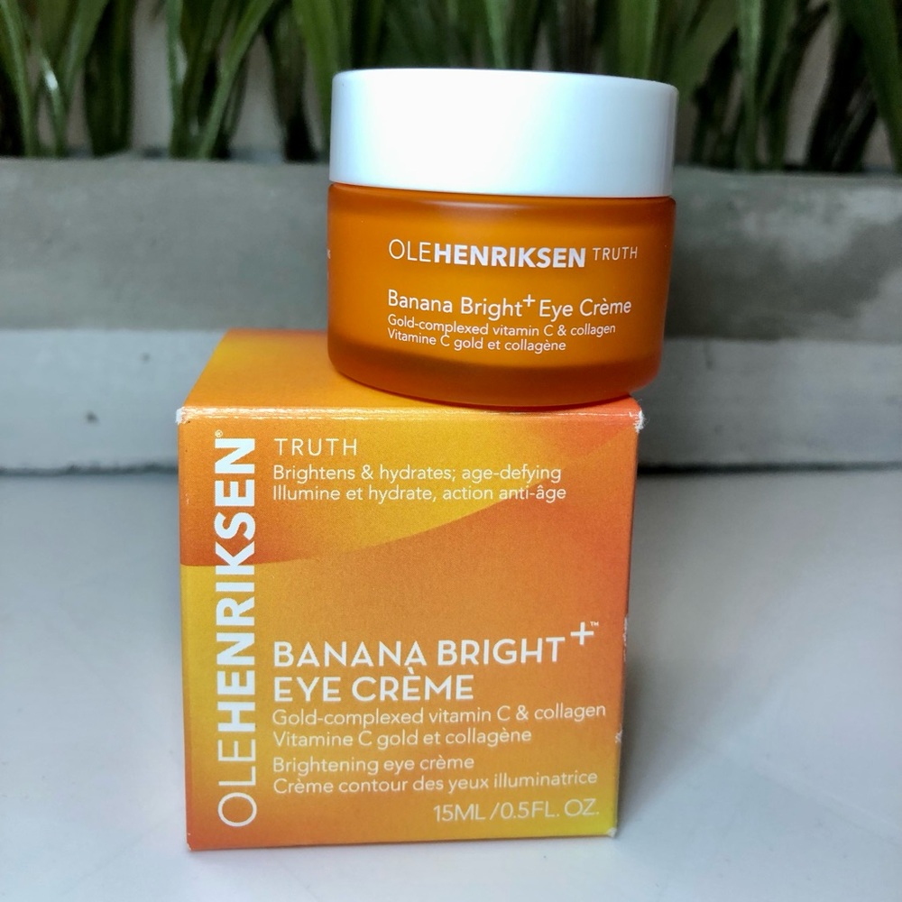 BNIB OleHenriksen Banana Bright+ Vitamin C Eye Creme for Dark Circles - Picture 9 of 10